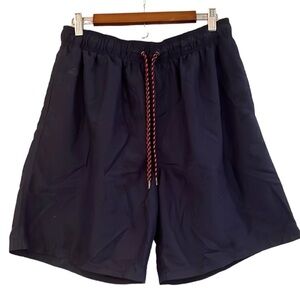 OP SWIM TRUNKS NAVY BLUE SIZE LARGE 36 TO 38